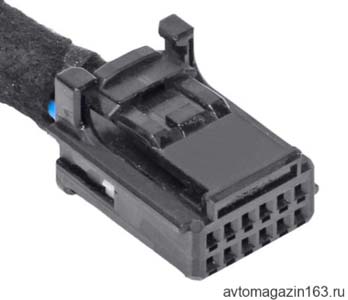 Разъем 12-pin 1379662-1 черный TE Connectivity