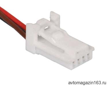 Разъём 4 pin 1473672-1 для плафона бардачка, дверей белый TE Connectivity Разъём 4 pin 1473672-1 для плафона бардачка, дверей белый TE Connectivity