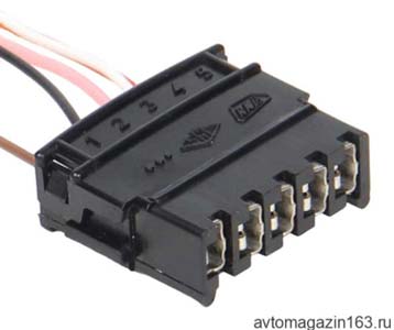 Разъем 5-pin DJ7051A-4.8-21 SGE