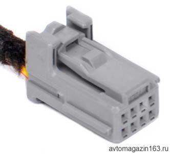 Разъем 8-pin 1379659-2 серый TE Connectivity