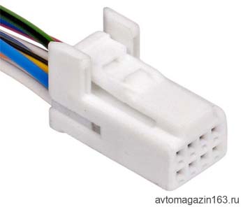 Разъем 8 pin 1379659-5 белый TE Connectivity