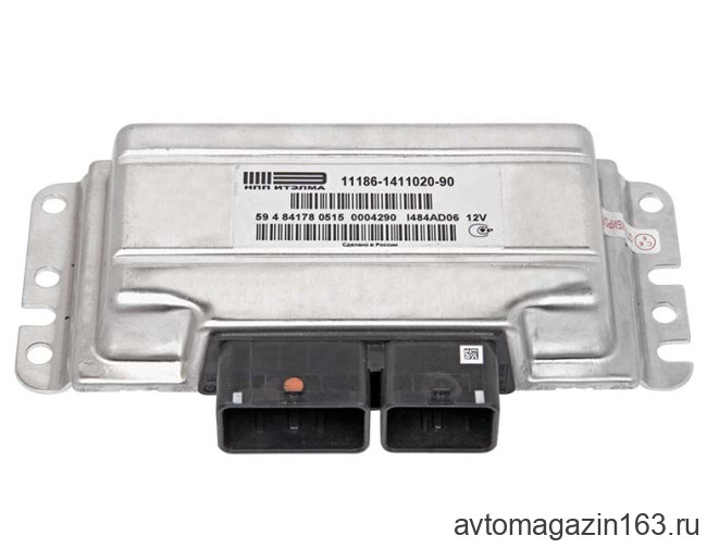 Контроллер М74 11186-1411020-90 Калина, Гранта (1.6L, 8кл., АКПП, E-GAS) Итэлма