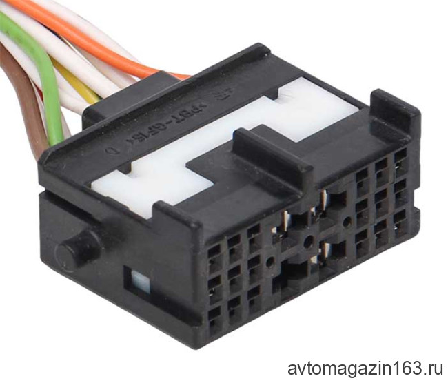Разъем 22-pin 9 проводов Веста гнездовой №15 TE Connectivity