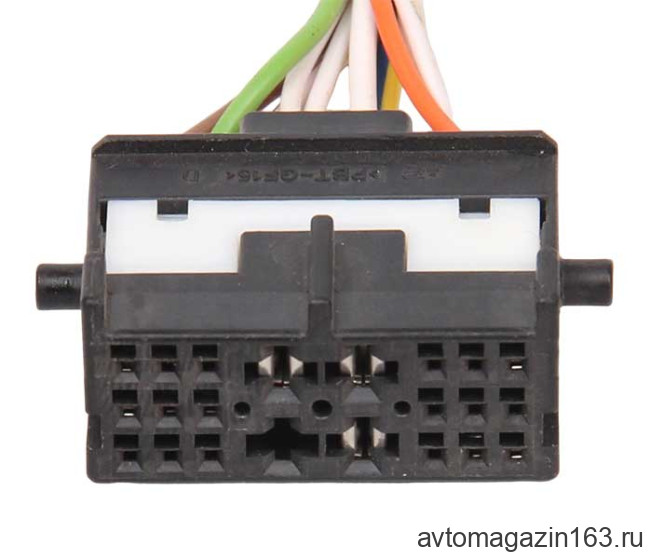 Разъем 22-pin 9 проводов Веста гнездовой №15 TE Connectivity