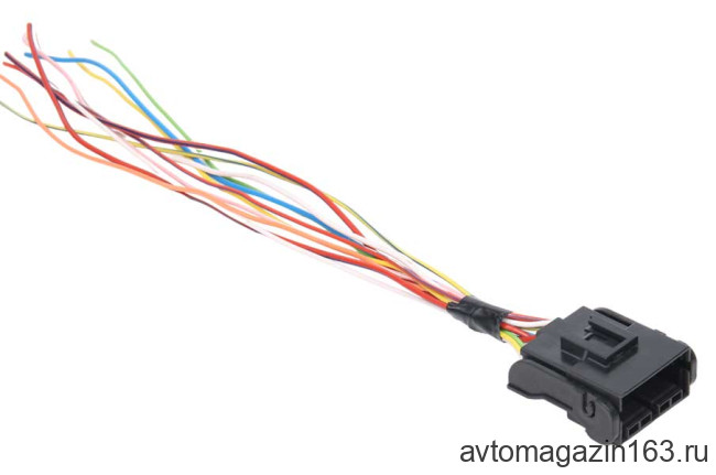 Разъем 22-pin 11 проводов Веста штыревой с фиксатором TE Connectivity