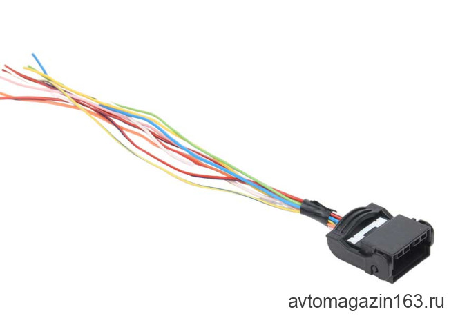 Разъем 22-pin 11 проводов Веста штыревой с фиксатором TE Connectivity
