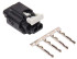 Разъем 4-pin 4 контакта для камеры заднего вида Х рей, Peugeot, Citroen, 1801823-1 TE Connectivity