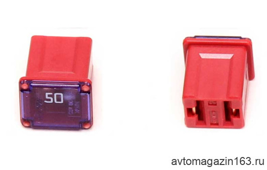 Предохранитель 50 А квадратный JAPVAL MICRO FEMALE 14 MTA Блок