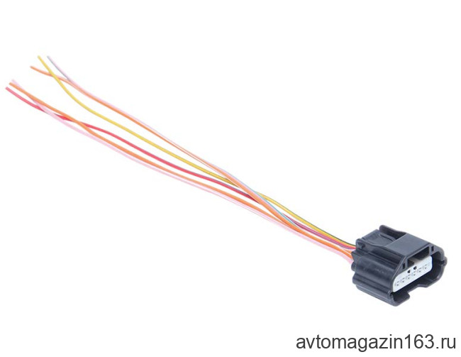 Разъем 6-pin 6 проводов для дросселя Веста, Х рей 7283-8850-30 датчика парковки Калина Приора Гранта