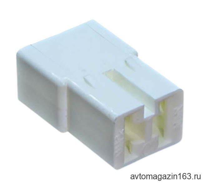 Колодка 2-pin гнездовая серии 6.3мм 1/20604 под 505 клемму