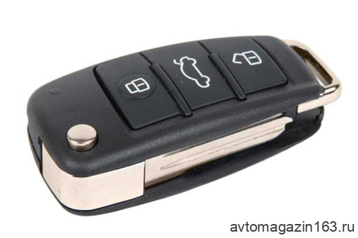 Ключ замка зажигания 2190 Гранта FL выкидной, без платы по типу Audi эконом