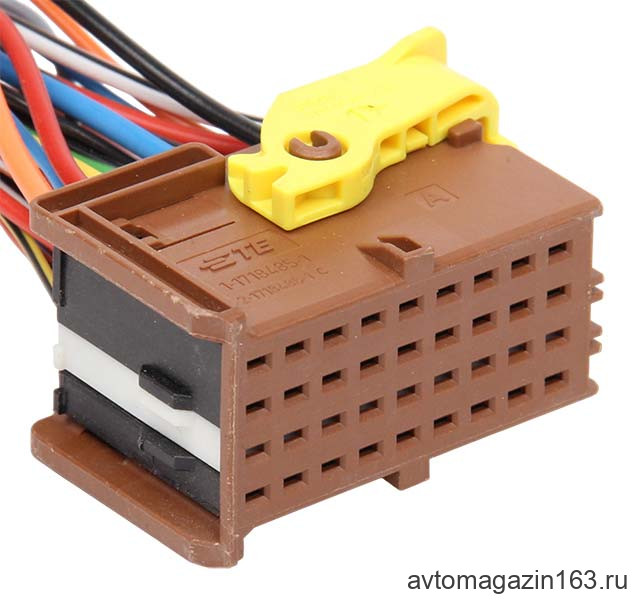 Разъем 36-pin 24 провода Веста межжгутовой гнездовой коричневый 1-1718485-1 TE Connectivity