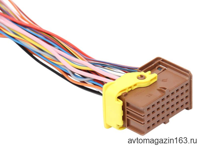 Разъем 36-pin 24 провода Веста межжгутовой гнездовой коричневый 1-1718485-1 TE Connectivity
