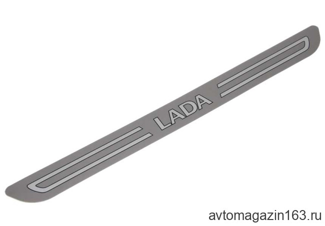 Наклейка порога LADA оригинальная 52х4.5 см