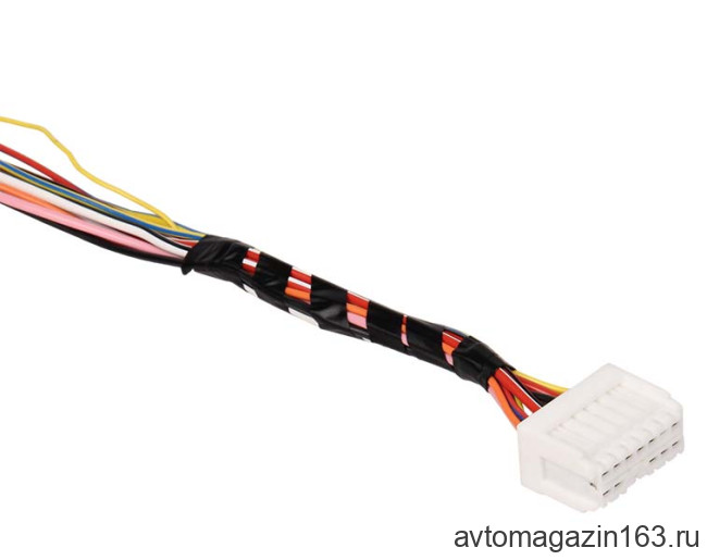 Разъем 12-pin 10 проводов переключателя стеклоподъемников Ларгус, Веста NG 6098-6954 белый SUMITOMO