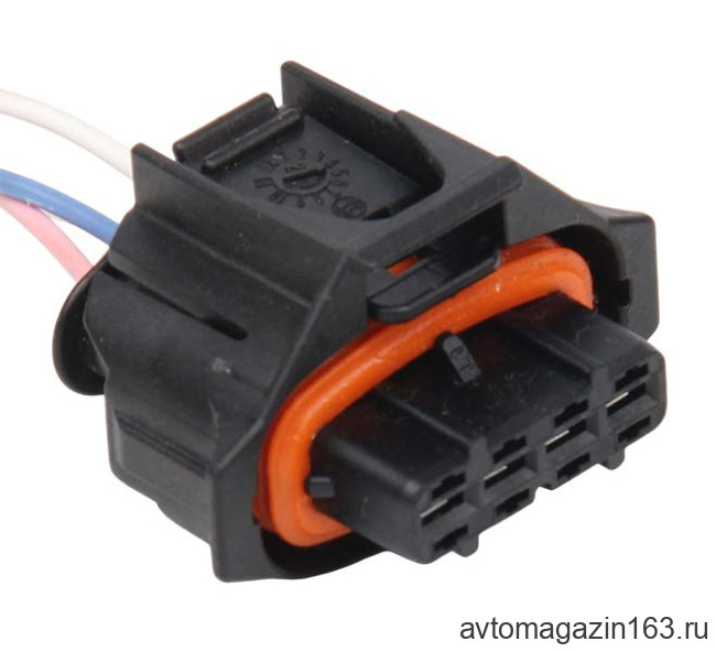 Разъем 4-pin 4 провода для датчика кислорода ГАЗ, Chevrolet, Opel Astra, Insignia 1928403198 BOSCH