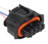 Разъем 4-pin 4 провода для датчика кислорода ГАЗ, Chevrolet, Opel Astra, Insignia 1928403198 BOSCH