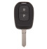 Ключ замка зажигания Renault HITAG 3 PCF 7961 (хром) 2 кнопки HU179