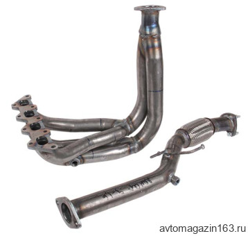 Паук 4-2-1 Mitsubishi Lancer 9 1.6L STINGER AUTO нержавейка