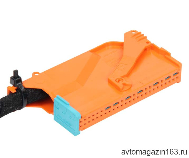 Разъем 36-pin 10 проводов Калина, Приора, Х рей M1050-S520 для блока управления AIRBAG оранжевый
