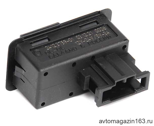 Устройство зарядное для USB 2123 Шевроле Нива 2 гнезда с разъемом СОАТЭ