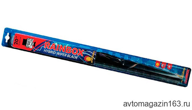 Щетка стеклоочистителя гибридная RAINBOX 28"/70см.