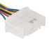 Разъем 24-pin 8 проводов Веста, Ларгус 1379668-5 TE Connectivity белый