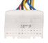 Разъем 24-pin 8 проводов Веста, Ларгус 1379668-5 TE Connectivity белый