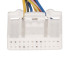 Разъем 24-pin 8 проводов Веста, Ларгус 1379668-5 TE Connectivity белый
