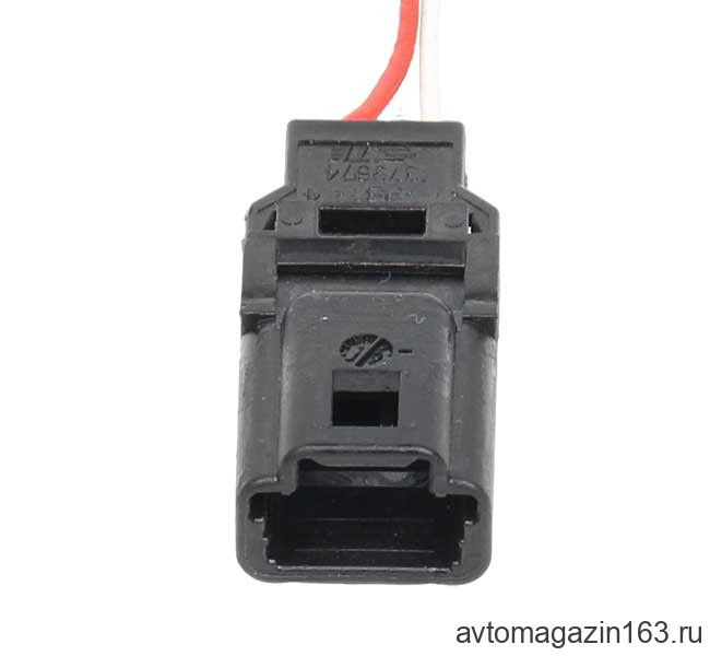 Разъем 4-pin 2 провода 1379674-1 черный TE Connectivity