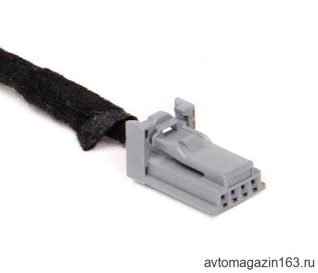 Разъем 4-pin 4 провода Веста NG 1379658-2 для кнопки курсовой устойчивости серый TE Connectivity