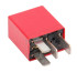 Реле 4-х контактное с резистором 25A мини Peugeot, Citroen, Opel красное 9807972380 OMRON