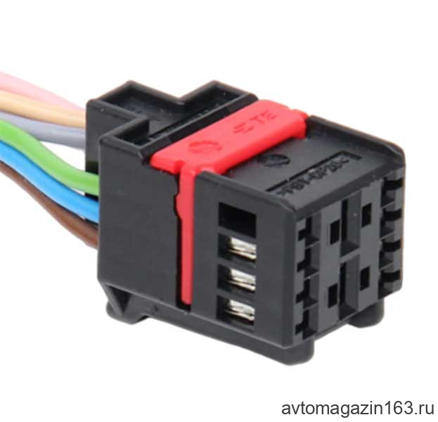 Разъем 10-pin 4 провода жгута задней двери Веста 1563123-1 TE Connectivity
