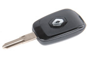 Ключ замка зажигания Renault HITAG 3 PCF 7939 с чипом, без кнопок (эмблема хром)