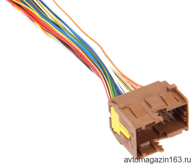 Разъем 36-pin 22 провода Веста межжгутовой штыревой коричневый 1-1718492-1 TE Connectivity