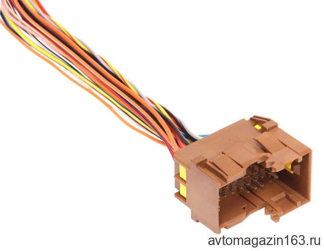 Разъем 36-pin 22 провода Веста межжгутовой штыревой коричневый 1-1718492-1 TE Connectivity