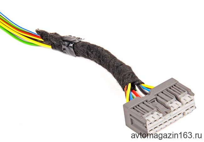 Разъем 16-pin 14 проводов для подрулевого переключателя света Веста 6098-6958 серый SUMITOMO