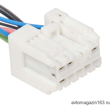 Разъем 8-pin 6 проводов 6098-6949 белый SUMITOMO