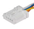 Разъем 4-pin 4 провода Веста 98817-1040 для датчика педали тормоза белый MXN