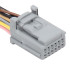 Разъем 12-pin 11 проводов 1379662-2 серый TE Connectivity