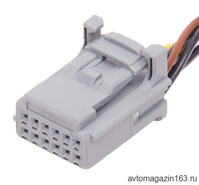 Разъем 12-pin 11 проводов 1379662-2 серый TE Connectivity