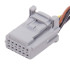 Разъем 12-pin 11 проводов 1379662-2 серый TE Connectivity