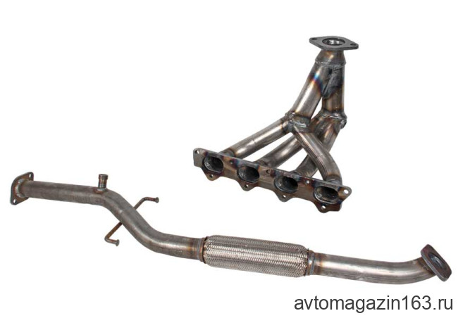 Паук 4-2-1 Mitsubishi Lancer 9 2.0L STINGER AUTO нержавейка
