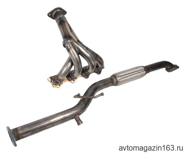 Паук 4-2-1 Mitsubishi Lancer 9 2.0L STINGER AUTO нержавейка