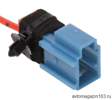 Разъем 2-pin 1 провод Гранта FL межжгутовой штыревой 7122-4129-90 синий YAZAKI