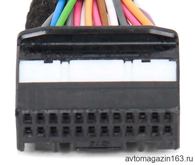 Разъем 24-pin 21 провод Ларгус 1379668-1 TE Connectivity черный