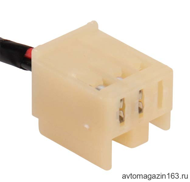 Разъем 3-pin 2 провода для прикуривателя 2110-2115 Гранта, Калина, Приора, Шеви Нива аналог 281872-1