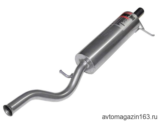 Глушитель основной 1119, Калина 2 (хэтчбек) ТИХИЙ STINGER AUTO