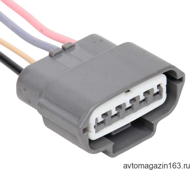 Разъем 5-pin 4 провода Nissan, Toyota, Mazda, Infiniti, Subaru 6189-0848 для ДМРВ SUMITOMO