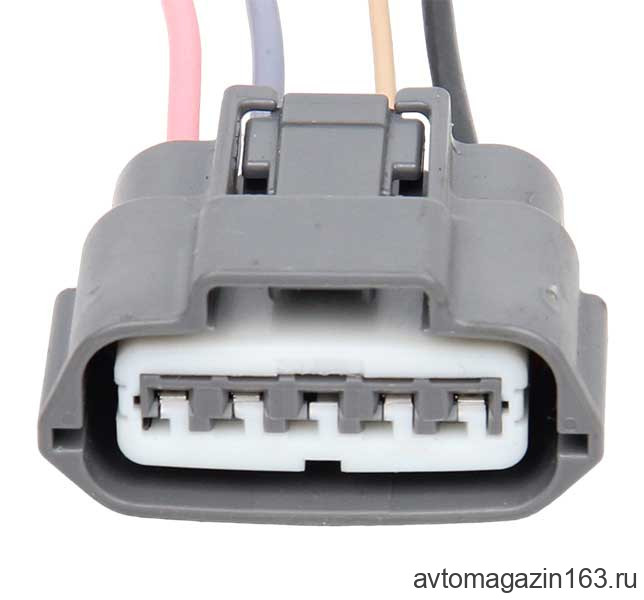 Разъем 5-pin 4 провода Nissan, Toyota, Mazda, Infiniti, Subaru 6189-0848 для ДМРВ SUMITOMO